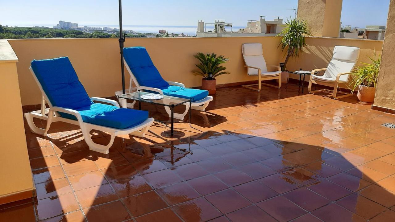 Ático con terraza abierta/Open terrace apartment Mijas Exterior foto